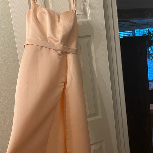 Brand new, never worn formal, satin dress - Picture 2 of 4